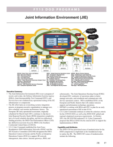 Joint Information Environment (JIE)
