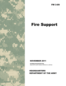 Fire Support FM 3-09  NOVEMBER 2011