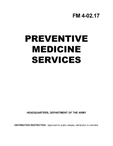 PREVENTIVE MEDICINE SERVICES FM 4-02.17