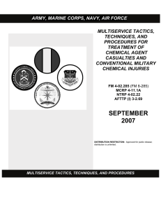 ARMY, MARINE CORPS, NAVY, AIR FORCE MULTISERVICE TACTICS, TECHNIQUES, AND PROCEDURES FOR