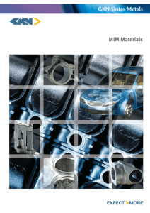 MIM Materials