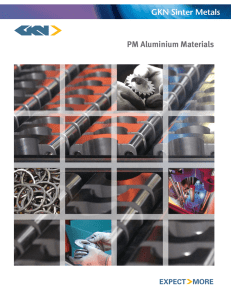 PM Aluminium Materials