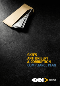 GKN’S ANTI BRIBERY &amp; CORRUPTION