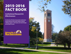 2015-2016 FACT BOOK Institutional Research &amp; Effectiveness