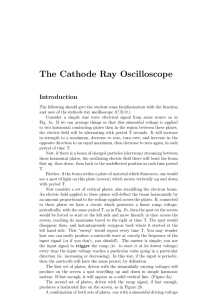 The Cathode Ray Oscilloscope Introduction