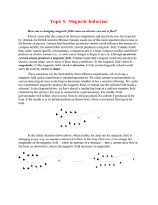 Topic 5.  Magnetic Induction