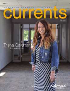 currents Trisha Gardner  A STEM success