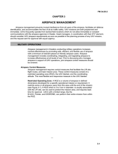 AIRSPACE MANAGEMENT CHAPTER 3