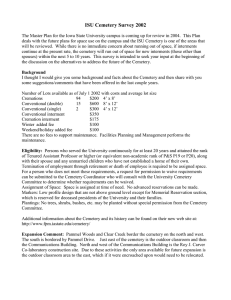 ISU Cemetery Survey 2002