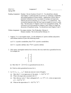 STAT 511  Assignment 3 Name ________________