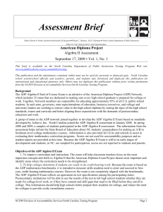 Assessment Brief