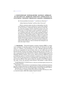 A NONSTATIONARY NONPARAMETRIC BAYESIAN APPROACH TO DYNAMICALLY MODELING EFFECTIVE CONNECTIVITY IN