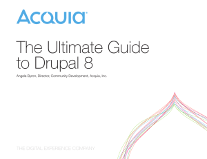 The Ultimate Guide to Drupal 8