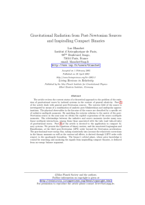 Gravitational Radiation from Post-Newtonian Sources and Inspiralling Compact Binaries