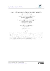 History of Astroparticle Physics and its Components Vanessa Cirkel-Bartelt