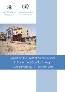 Report on the Protection of Civilians