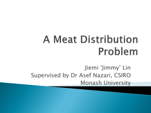 Jiemi ‘Jimmy’ Lin Supervised by Dr Asef Nazari, CSIRO Monash University