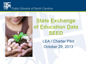 State Exchange of Education Data SEED