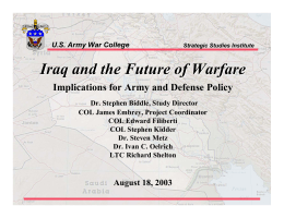 LOGISTICS CONVOY OPERATIONS Smart Card