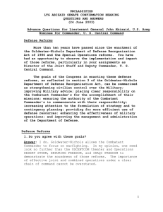 UNCLASSIFIED LTG ABIZAID SENATE CONFIRMATION HEARING QUESTIONS AND ANSWERS (24 June 2003)