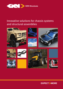 Innovative solutions for chassis systems and structural assemblies