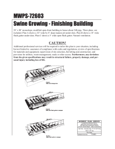 MWPS-72603 Swine Growing - Finishing Building