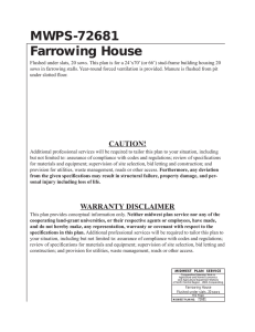 MWPS-72681 Farrowing House