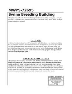 MWPS-72695 Swine Breeding Building