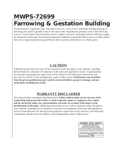MWPS-72699 Farrowing &amp; Gestation Building