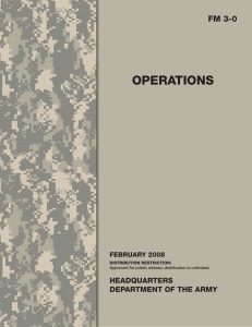 OPERATIONS FM 3-0 HEADQUARTERS DEPARTMENT OF THE ARMY