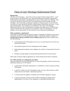 Class of 1957 Heritage Endowment Fund  Background