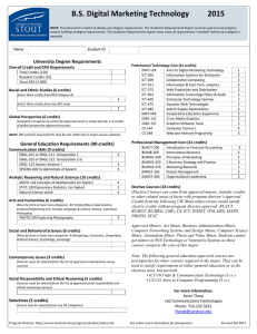 University Degree Requirements   