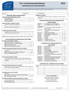 University Degree Requirements