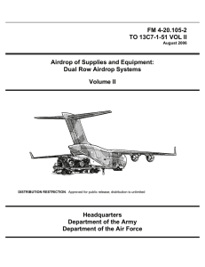FM 4-20.105-2 TO 13C7-1-51 VOL II Airdrop of Supplies and Equipment: