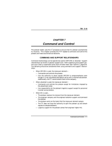 Command and Control CHAPTER 7 FM 5-10