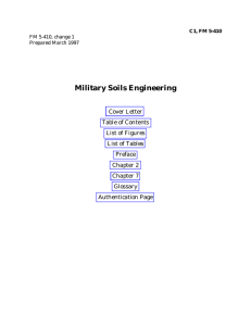 Military Soils Engineering