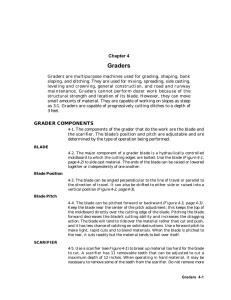 Graders Chapter 4