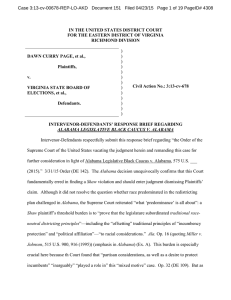 Case 3:13-cv-00678-REP-LO-AKD   Document 151   Filed 04/23/15 ... ) IN THE UNITED STATES DISTRICT COURT