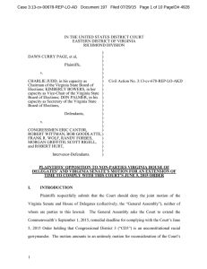 Case 3:13-cv-00678-REP-LO-AD   Document 197   Filed 07/29/15 ... IN THE UNITED STATES DISTRICT COURT