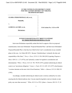 Case 3:13-cv-00678-REP-LO-AD   Document 232   Filed 09/18/15 ... ) IN THE UNITED STATES DISTRICT COURT