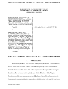 Case 1:11-cv-01255-AJT-JFA   Document 28    Filed...