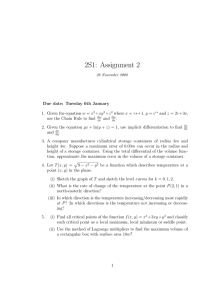 2S1: Assignment 2