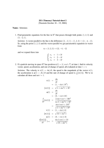 2E1 (Timoney) Tutorial sheet 2 [Tutorials October 18 – 19, 2006]