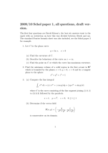 2009/10 Schol paper 1, all questions, draft ver- sion.