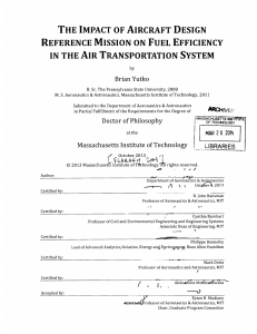 THE  IMPACT  OF AIRCRAFT  DESIGN