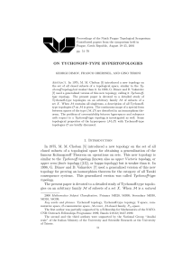 Proceedings of the Ninth Prague Topological Symposium