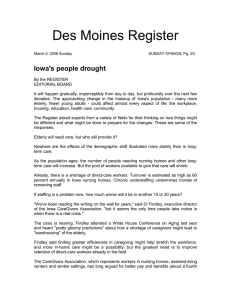 Des Moines Register Iowa's people drought