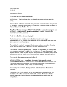 Agri News, MN 09-26-06  Iowa news and notes