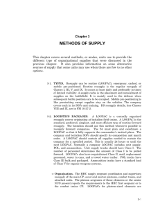 METHODS OF SUPPLY Chapter 3