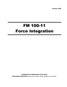 FM 100-11 Force Integration